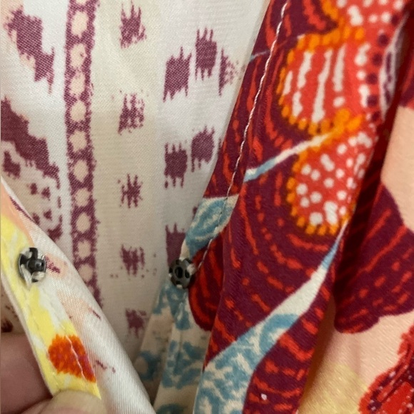 Free People Tied To You Tank Top In Tropical Combo Sz:S - Picture 7 of 16